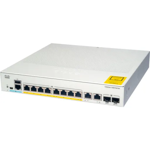 Imagen 0 de Switch Cisco Catalyst 1000 4 x 10/100/1000 PoE+ 4x10/100/1000 + 2x gigabit SFP