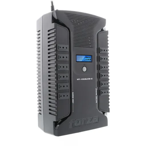 Imagen 2 de UPS Forza 1000VA/500W interactiva 12 tomas Nacional 2 USB