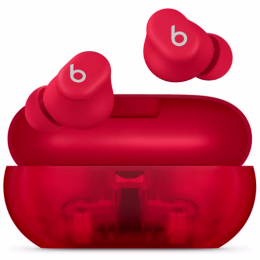 Imagen 0 de Beats Solo Buds - Transparent Red (MUW03BE/A)