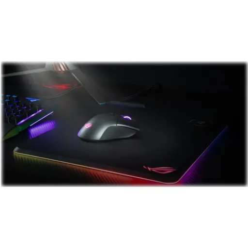 Imagen 2 de ROG - ROG Gladius II Wireless - Mouse - 2.4 GHz - Wireless - Black