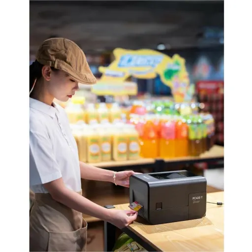 Imagen 1 de Impresora de Etiquetas Honeywell PC42E-T 200dpi Negro 1" USB Ethernet (SinCable)