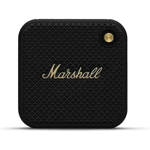 Imagen 0 de Parlante portatil bluetooth Willen Marshall Black and Brass