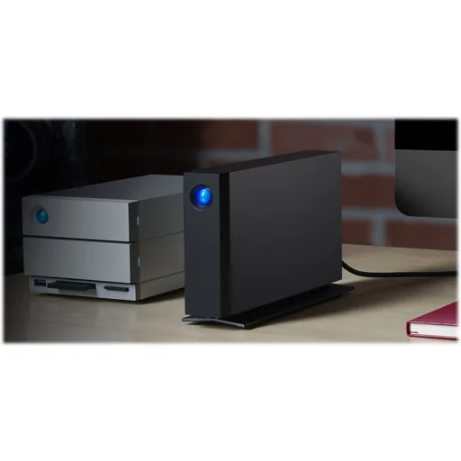 Imagen 1 de Disco Duro Externo LaCie D2 Profesional 10TB 3.5" USB 3.1 USB-C 7200RPM Negro