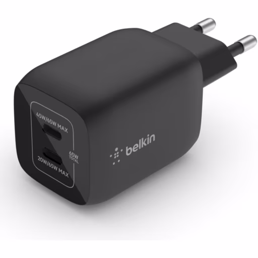 Imagen 4 de Cargador Doble Belkin, 65W Max 2*USB-C Color negro