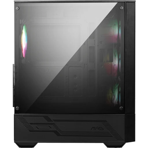 Imagen 2 de Gabinete MSI MAG FORGE 112R ATX/ M-ATX ITX Mid-Tower Cristal Templado Negro