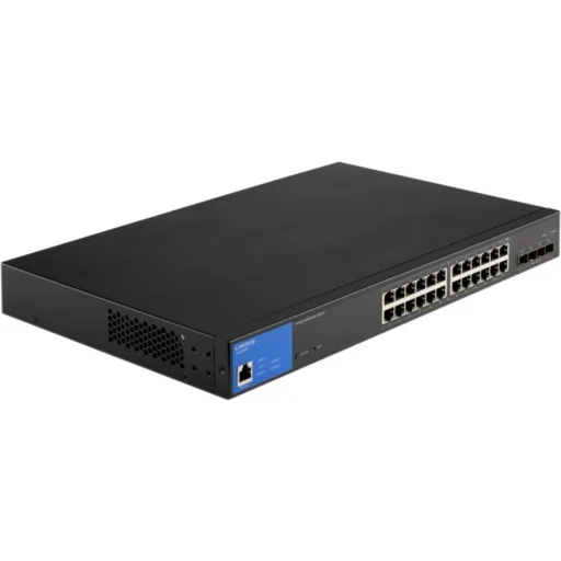 Imagen 2 de Switch Linksys LGS328MPC 24 Puertos 10/100/1000Mbps PoE + 4 Prts SFP+ 128Gbits