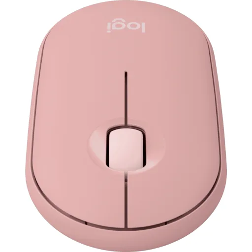 Imagen 2 de Mouse Inalámbrico Logitech Pebble 2 M350S, Óptico 4000DPI 3 Botones Rosado