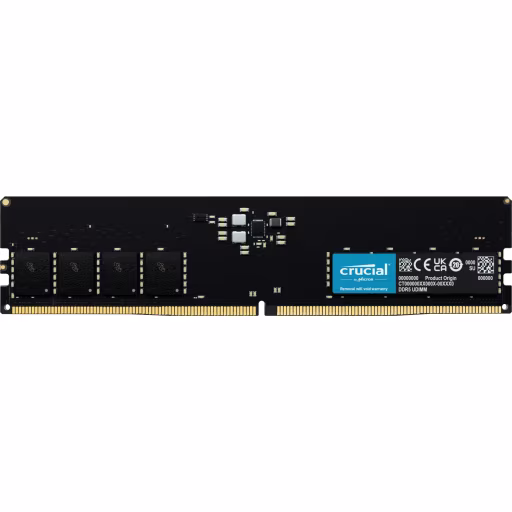 Imagen 0 de Memoria RAM 8GB DDR5 5600MHz DIMM CL46 Non-ECC 1.1v 288p - Crucial