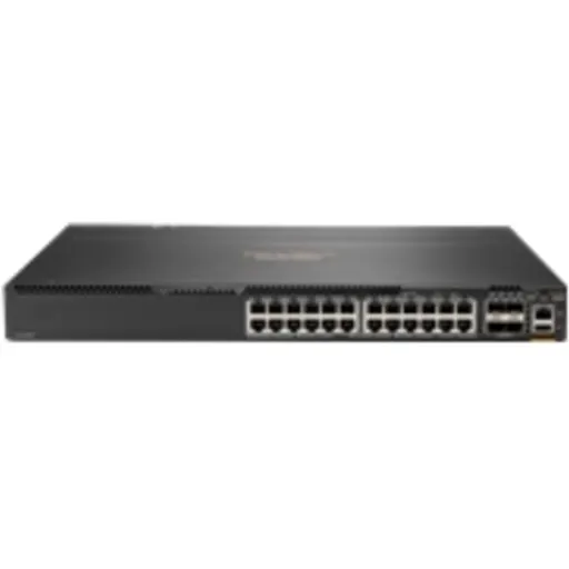 Imagen 2 de HPE Aruba 6300M - Conmutador - L3 - Gestionado - 24 x 10/100/1000 + 4 x SFP56 de 1 Gb / 10 Gb / 25 Gb / 50 Gb (ascendente/apilado) - flujo de aire de delante hacia el lado - montaje en rack