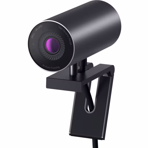 Imagen 0 de Cámara Web Dell UltraSharp WB7022, 4K UHD Zoom Dig. 5x USB-C/A Negro
