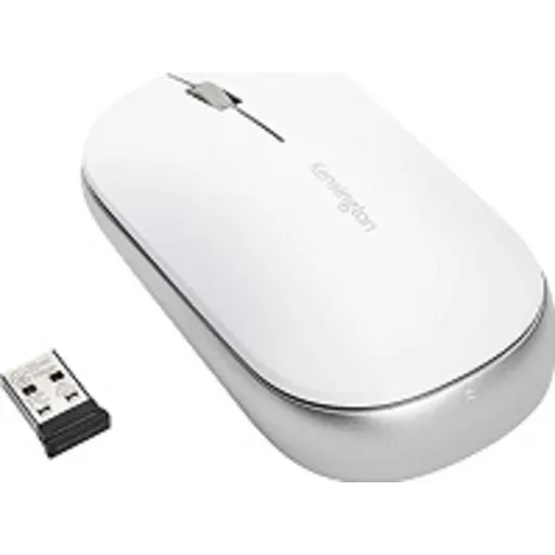 Kensington SureTrack Dual Wireless Mouse - Ratón - óptico - 4 botones -  inalámbrico - 2.4 GHz, Bluetooth 3.0, Bluetooth 5.0 LE - receptor  inalámbrico USB - negro