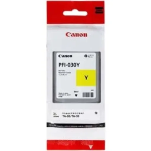 Cartridge Canon PFI-030 Yellow para imagePROGRAF TA-20 / TA30, 55ml