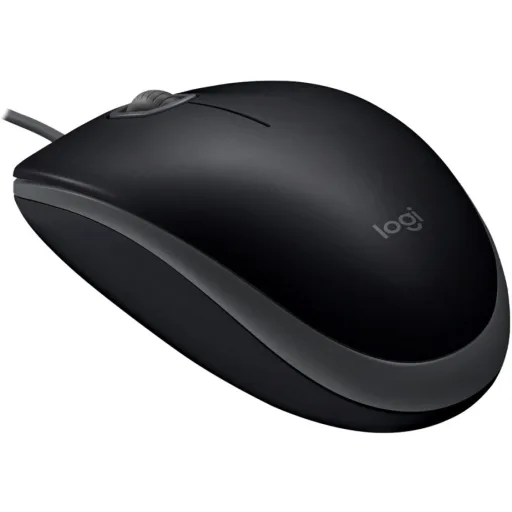 Imagen 3 de Logitech M110 Silent - Ratón - diestro y zurdo - óptico - 3 botones - cableado - USB - rojo