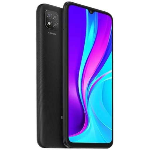 Imagen 1 de Xiaomi Redmi 9C - 4G smartphone - SIM doble - RAM 2 GB / Memoria interna 32 GB - microSD slot - 6.53" - 1600 x 720 píxeles - 3 x cámaras traseras 13 MP, 2 MP, 2 MP - front camera 5 MP - gris medianoche