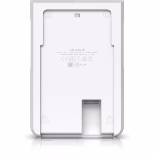 Imagen 3 de Acces Point UBIQUITI U7-Pro-Wall WiFi 7 Velocidad 10,7Gbps, frec 2,4/5/6GHz