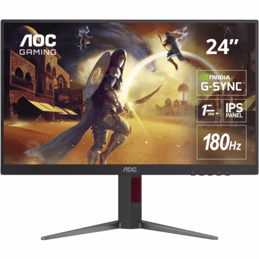 Imagen 0 de Monitor Gamer AOC 24G4 23.8" FHD 1920*1080 IPS DP 2*HDMI 180Hz 