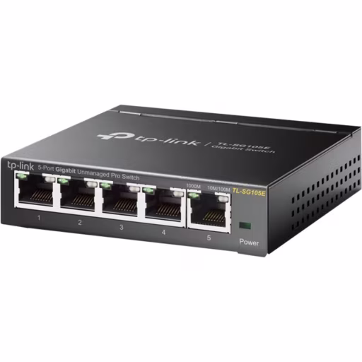 Imagen 2 de Switch TP-Link TL-SG105E 10/100/1000 Gigalan Easy Smart Switch 5 Puertos 