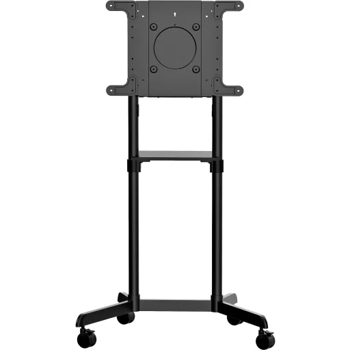 Soporte Pedestal para TV 37 a 70 VESA Piso Movil Negro