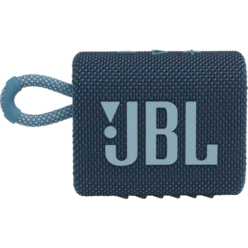 Imagen 0 de Parlante Inalámbrico JBL Go 3, Batería recargable Bluetooth 5.1 Cable USB-C Azul