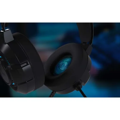 Imagen 5 de Audífonos Gamer Alámbricos Xtech XTH-565, LED c/Mic PC/Consolas Jack/USB Negro