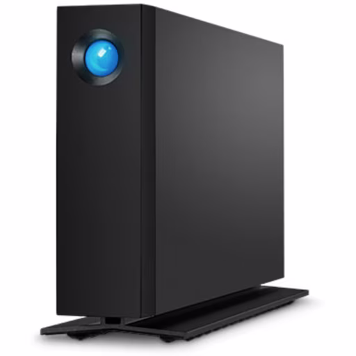 Disco Duro Externo Seagate LaCie d2 14TB USB-C y USB 3.0 Black