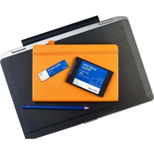 Imagen 1 de Unidad SSD Western Digital Blue 500GB 2.5" 7mm SATA 3 6Gb/s 3D Esc 510MBps