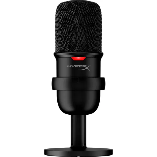 Imagen 0 de Micrófono Streaming HyperX SoloCast, Base para Escritorio, USB Plug&Play, Negro