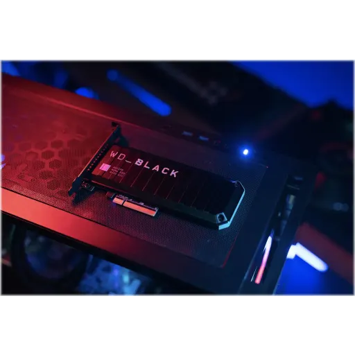 Imagen 1 de Tarjeta PCIe SSD Western Digital Black AN1500 4TB PCIe G3 x8 NVMe c/RGB Negro