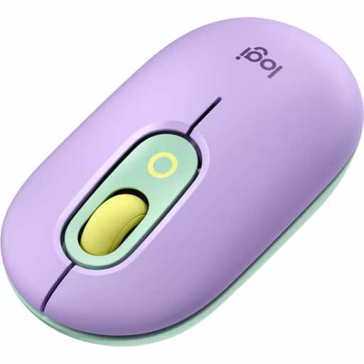Imagen 2 de Logitech POP Mouse with emoji lila