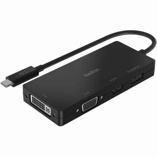 Imagen 7 de Adaptador Belkin Dock USB-C a Video Multipuerto HDMI 4K VGA DP DVI para Mac/PC