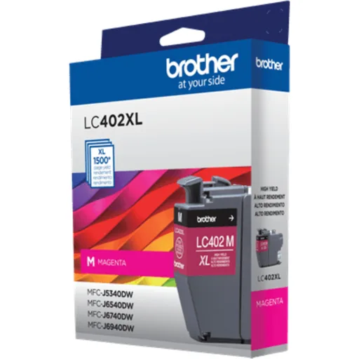 Imagen 4 de Cartridge Brother LC402XLCS Magenta MFC J5340DW J6740DW J6540DW J6940DW 1.500Pág