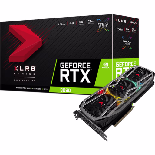Imagen 0 de Tarjeta de Video PNY GeForce RTX 3090 24GB XLR8 Gaming EPIC-X RGB Triple Fan