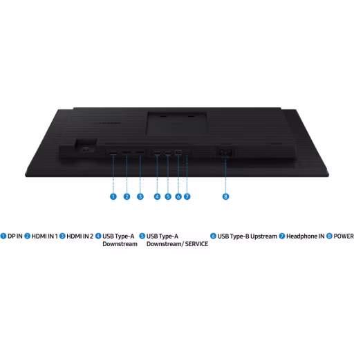 Imagen 13 de Monitor Samsung S40GD 24" FHD IPS  DP 2*HDMI USB 100Hz ALTURA AJUSTABLE PIVOT