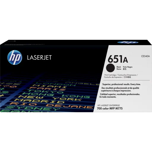 Imagen 4 de Toner HP 651a Negro CE340A para 700 color MFP M775 (13500 Pag.)