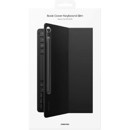 Imagen 0 de Book Cover Keyboard Slim para Galaxy Tab S9 Color Negro
