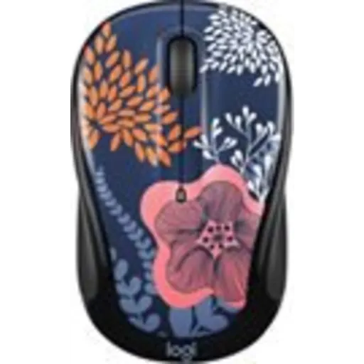 Imagen 1 de Logitech M317c Wireless Mouse Forest Floral AMR