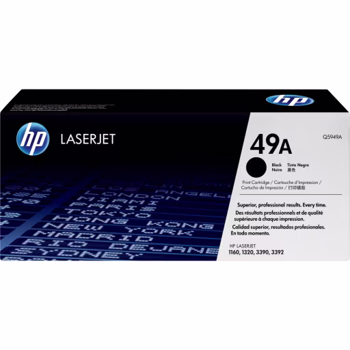 Imagen 0 de Toner HP 49A Negro para LaserJet 1160 1320 3390 3392, 2.500 Páginas