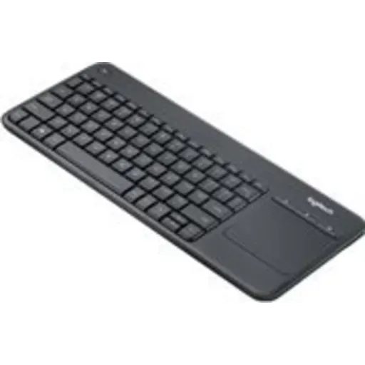 Imagen 1 de Teclado con TouchPad Inalámbrico Logitech K400 PLUS compatible PC SmartTV Negro