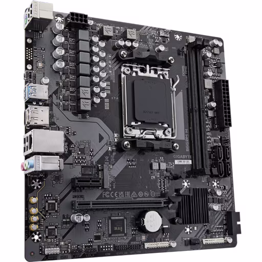 Imagen 2 de Tarjeta Madre Gigabyte B650M H Socket AMD AM5 2*DDR5  DP HDMI LAN mATX RGB
