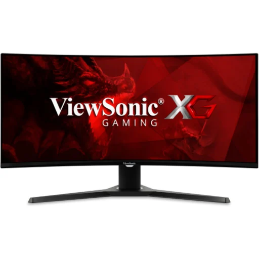 Monitor Gamer Curvo Viewsonic VX3418 34"" UWQHD 3440*1440 VA 2*PD 2*HDMI 144Hz 