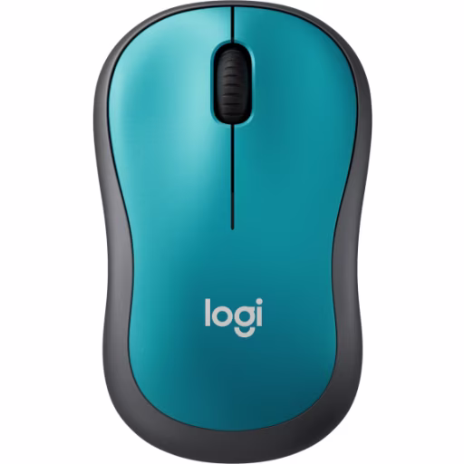 Imagen 4 de Mouse Inalámbrico Logitech M185 Óptico 1000dpi Recp. USB color Azul