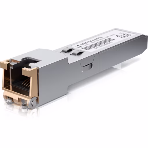 Imagen 0 de Módulo transceptor de cobre Ubiquiti 10Gbps SFP+ 10GBASE-T 30m CAT6a/CAT7 