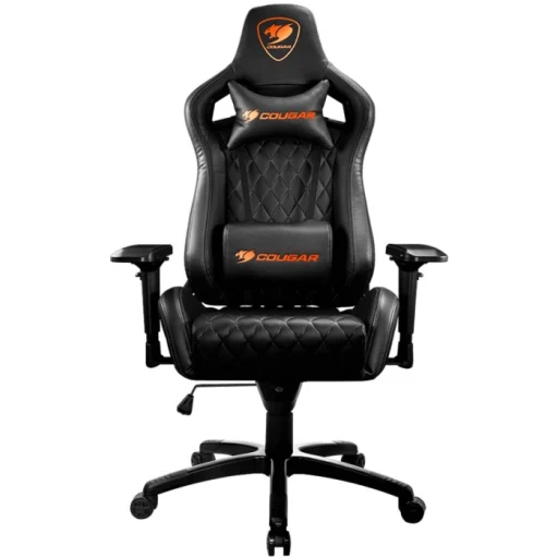 Imagen 1 de Silla Gamer Cougar Armor S Reclinable 180° Reposabrazos 4D Hasta 120Kg Negro