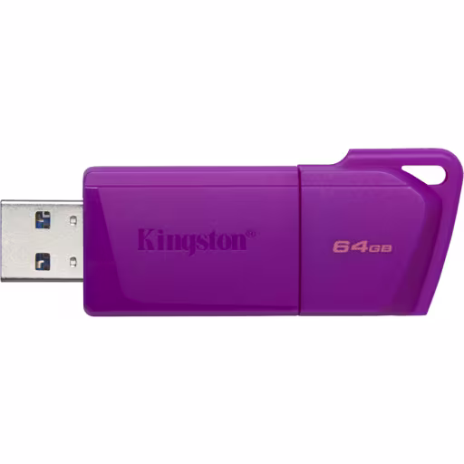 Pendrive 64GB Kingston USB flash drive 3.2 Gen 1 NEON Purple