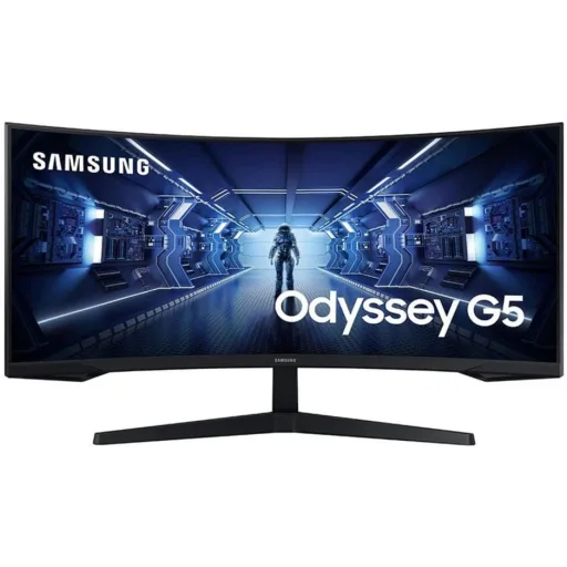 Imagen 2 de Monitor Gamer Curvo Samsung Odyssey G5 34" VA 3440*1440 HDMI DP 1ms 165Hz