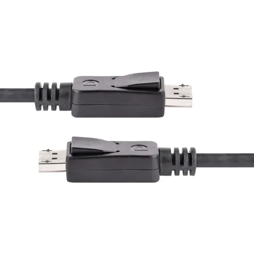 Imagen 2 de Cable Certificado DisplayPort 3M 1.2 4K con cierre de seguridad 2* DP macho