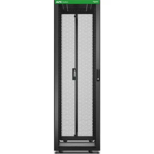 Imagen 2 de Rack Easy ER6282, 600mm 42U 800mm con Techo, panel lateral, ruedas Color Negro