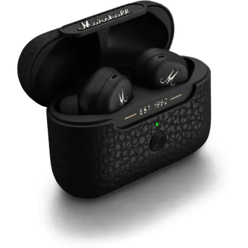 Imagen 3 de Audifonos Inalámbricos Marshal Motif A.N.C. In-Ear Bluetooth Canc/Ruido Negro