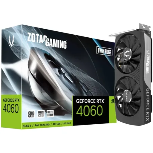 Imagen 0 de Zotac GeForce RTX 4060 8GB Twin Edge [ZT-D40600E-10M]