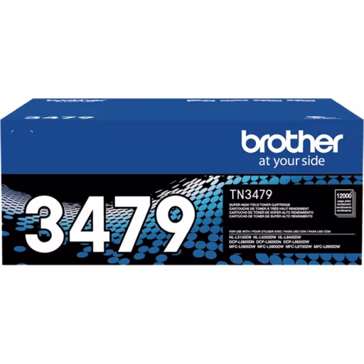 Imagen 1 de Toner Brother TN-3479 Alto Rendimiento 12.000 pag. aprox. Color Negro 